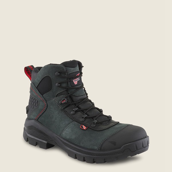 Red Wing Safety Boots Crv™ - 6-inch Toe - Navy/Black - Mens CFP653471